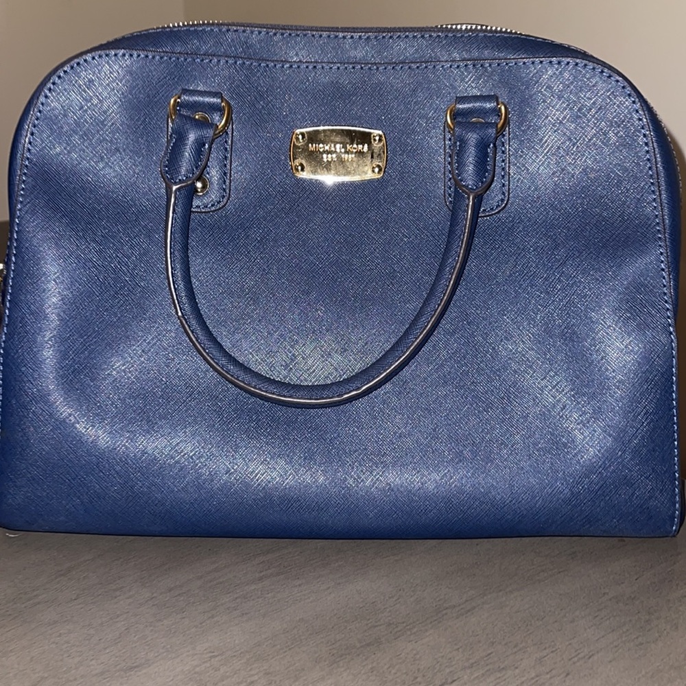 Navy blue Michael Kors bag - Picture 2 of 7